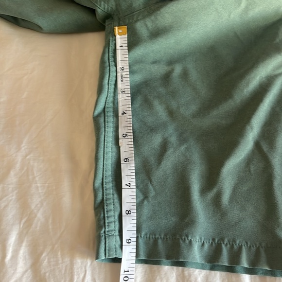 Hurley  x Nike Dri-Fit Men's Chino Hybrid Sage Green 9” Shorts, Men’s 34 - Picture 9 of 11